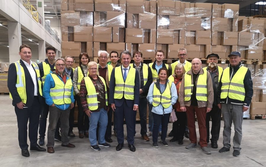 SPD-Fraktion Besichtigt B Logistik In Beckum › Die SPD In Beckum